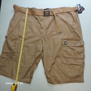 Ecko Unlimited Men's Tan Cargo Shorts